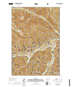 Boulder Peak 2020 topographic map thumbnail