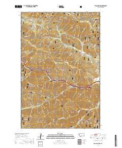 Boyd Mountain 2020 topographic map thumbnail