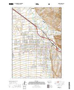 Bozeman 2020 topographic map thumbnail