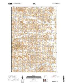 Bracket Butte SE 2020 topographic map thumbnail