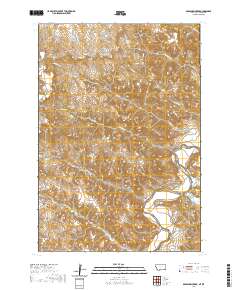 Bradshaw Creek 2020 topographic map thumbnail