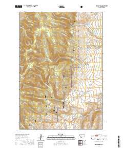 Brays Canyon 2020 topographic map thumbnail