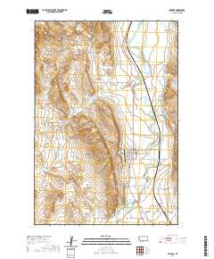 Bridger 2020 topographic map thumbnail