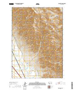 Briggs Ranch 2020 topographic map thumbnail