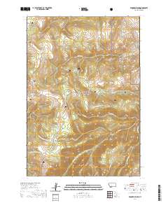 Broomtail Ridge 2020 topographic map thumbnail