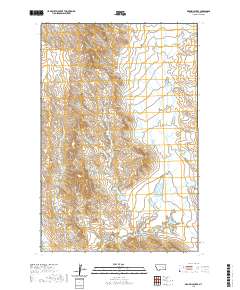 Brown Coulee 2020 topographic map thumbnail