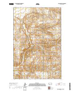 Brush Mountain 2020 topographic map thumbnail
