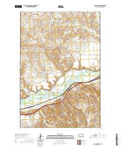 Bull Mountain 2020 topographic map thumbnail