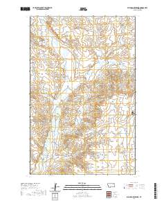 Bullhead Reservoir 2020 topographic map thumbnail
