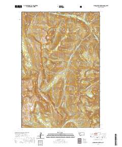 Bungalow Mountain 2020 topographic map thumbnail