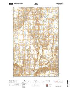 Burnett Creek 2020 topographic map thumbnail