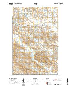 Burnett Flats East 2020 topographic map thumbnail