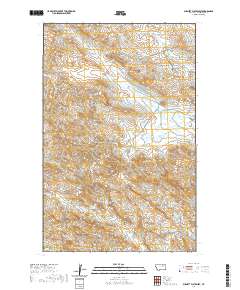 Burnett Flats West 2020 topographic map thumbnail
