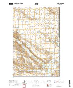 Button Butte 2020 topographic map thumbnail