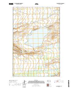 Bynum Reservoir 2020 topographic map thumbnail