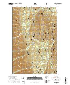 Cable Mountain 2020 topographic map thumbnail