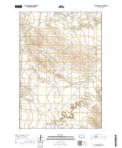 Cactus Creek West 2020 topographic map thumbnail