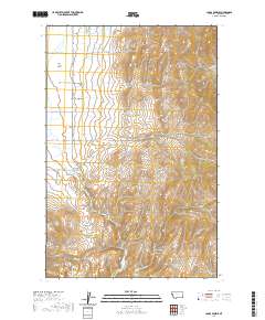 Camas Prairie 2020 topographic map thumbnail