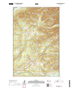 Camas Ridge West 2020 topographic map thumbnail