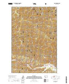Camp Creek 2020 topographic map thumbnail