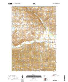 Canyon Creek 2020 topographic map thumbnail