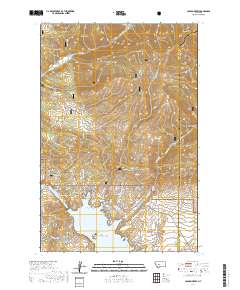 Canyon Ferry 2020 topographic map thumbnail