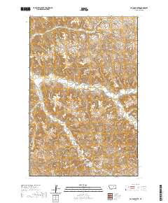 Cap Rock Butte 2020 topographic map thumbnail