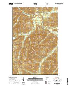 Capitol Mountain 2020 topographic map thumbnail