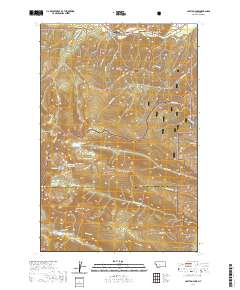Carlton Lake 2020 topographic map thumbnail