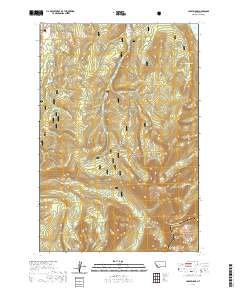 Carpp Ridge 2020 topographic map thumbnail