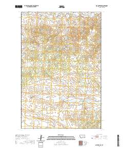 Cat Creek NW 2020 topographic map thumbnail