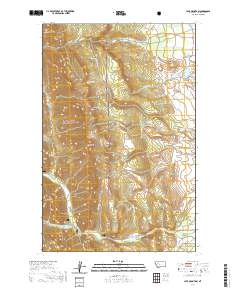 Cave Mountain 2020 topographic map thumbnail
