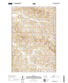 Cemetery Coulee 2020 topographic map thumbnail
