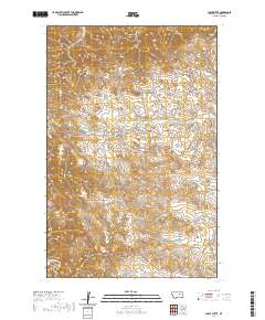 Chalk Butte 2020 topographic map thumbnail