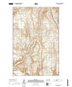 Chapman Coulee 2020 topographic map thumbnail