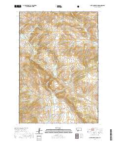 Cherry Creek Canyon 2020 topographic map thumbnail