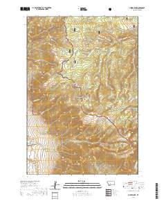 Cherry Lake 2020 topographic map thumbnail
