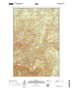 Chief Mountain 2020 topographic map thumbnail
