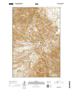 Chimney Lakes 2020 topographic map thumbnail