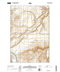 Choteau SE 2020 topographic map thumbnail