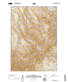 Christensen Ranch 2020 topographic map thumbnail