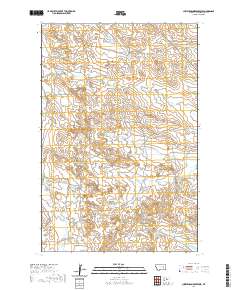 Christenson Reservoir 2020 topographic map thumbnail
