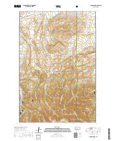 Cinnamon Peak 2020 topographic map thumbnail
