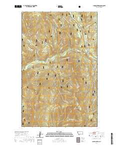 Clark Mountain 2020 topographic map thumbnail