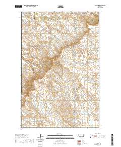 Clay Butte 2020 topographic map thumbnail