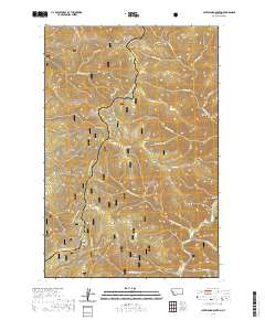Cleveland Mountain 2020 topographic map thumbnail