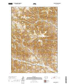 Clubfoot Creek 2020 topographic map thumbnail