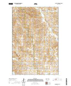 Cluster Buttes 2020 topographic map thumbnail
