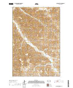 Cluster Buttes NW 2020 topographic map thumbnail