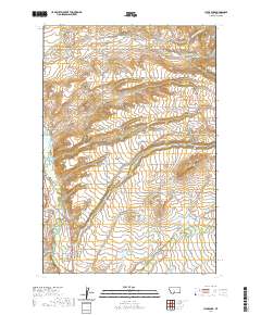 Clyde Park 2020 topographic map thumbnail